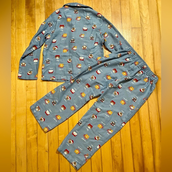 Lands End Winter Kitty Pajamas - Picture 4 of 4